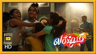 Ditya Bhande impresses everyone at the dance academy  Lakshmi Scenes  Dreamy Chellamma Video Song [upl. by Adekan]