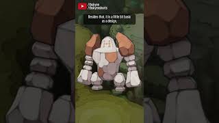 Regirock is simple and basic but so damn well crafted  pokemon review [upl. by Nael329]