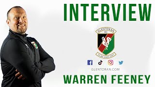 Post Match Interview  Dungannon vs Glentoran  Warren Feeney [upl. by Adalheid]