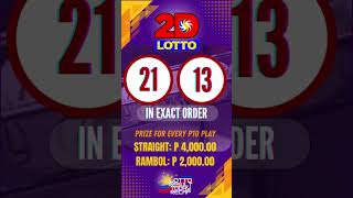 Lotto Result Today 2pm August 11 2024  PCSO 2D and 3D Draw lottoresulttoday 2pmresulttoday [upl. by Nnylodnewg238]