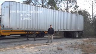 1994 Dorsey Chip Trailer waterstruck com [upl. by Atihana]