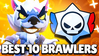 TOP 10 BRAWLERS FOR NEW RANKED MODE [upl. by Laenaj]