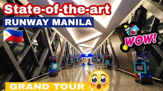 Grand Tour of Runway Manila a Stateoftheart Pedestrian Footbridge in the Philippines 🇵🇭 [upl. by Marleah]