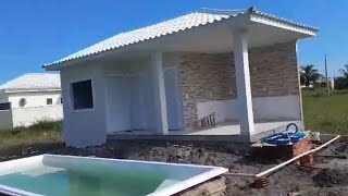 Construção de casas em Araruama Saquarema Arraial do Cabo 2024 [upl. by Pine]