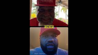 Shannon Briggs and rampage jackson agree to a fight in a boxing ring [upl. by Nyledaj448]