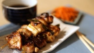 Rezept Yakitori selber machen Japanische Hähnchenspieße [upl. by Delorenzo21]