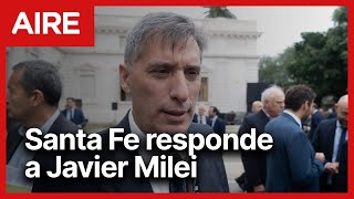 🔴 Santa Fe responde a Milei quotLa provincia viene financiando al Estado nacionalquot 🔴 [upl. by Torbert]