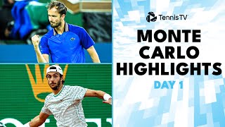 Fritz vs Musetti Coric Bublik amp More  MonteCarlo 2024 Highlights Day 1 [upl. by Primalia]