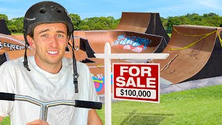 I’m Buying an Abandoned Skatepark for my Backyard [upl. by Etam]