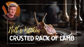 Gordon Ramsay Hells Kitchen Herb Crusted Lamb Recipe [upl. by Ylus]