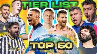 🌎⚽ CHI SONO i TOP 50 GIOCATORI AL MONDO  Tier List con gli Elites [upl. by Akimehs]