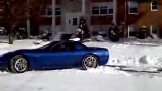 z06 snow plow [upl. by Nations]