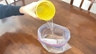 Ziploc Food Storage Bags Review amp Demo Filling Made Easy [upl. by Arahsal918]