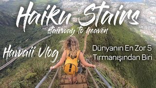 Haiku Stairs  Cennete Uzanan Merdivenler  Dünyanın En Zor 5 Tırmanışından Birini Yaptık [upl. by Eugor]