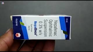 Nepaonce Eye Drops  Nepafenac Ophthalmic Suspension 03WV Uses  Nepaonce eye drops uses Benefits [upl. by Sirromaj]