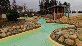 Wildwasserrutsche  Wildbach  Center Parcs Park Allgäu Leutkirch im Allgäu [upl. by Sherfield]