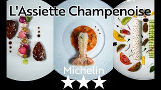 【フランスシャンパーニュ】LAssiette Champenoise｜ミシュラン｜シェフズテーブル｜美食｜高級レストラン｜フレンチ料理 [upl. by Matias]