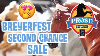 BREYERFEST 2022 SECOND CHANCE SALE UNBOXING [upl. by Clarkson841]