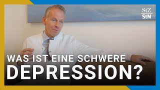 Ein Experte erklärt wann man von schwerer Depression spricht [upl. by Fogarty166]