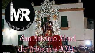 Procesión de San Antonio Abad de Trigueros 2024 [upl. by Nodyl]