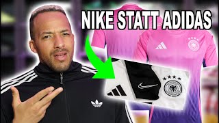 DEUTSCHLAND TRIKOT KATASTROPHE I NIKE statt ADIDAS adidas nike deutschland [upl. by Nancie595]