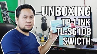 Unboxing Switch TPLINK TLSG108 [upl. by Etnuad]