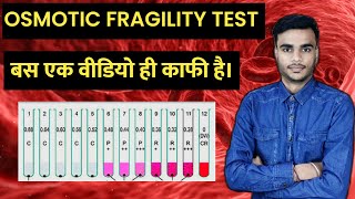 Osmotic Fragility Test  Osmotic Fragility Test In Hindi  What Is Oft  Medical Plus Point [upl. by Kimberlyn]