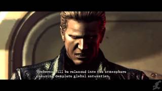 Resident Evil 5 All Wesker Fight Scenes [upl. by Akimyt801]