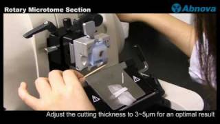 Rotary Microtome Section [upl. by Heigl]