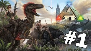 ARK  Survival Evolved guide vidéo élever des dinosaures 1 FR HD [upl. by Ahsiekahs947]