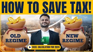 Old Tax Regime vs New Tax Regime Complete Income Tax Calculation amp Savings Guide [upl. by Aeuhsoj1]