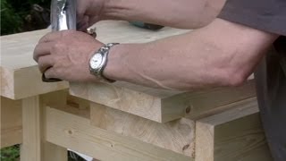 How to build a workbench  Part 11 fitting the well board  Paul Sellers [upl. by Danziger]