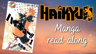 HAIKYUU Manga readalong [upl. by Aimat31]