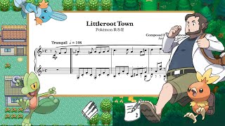 quotLittleroot Townquot from quotPokémon RSEquot  Piano Sheet Music [upl. by Hege408]