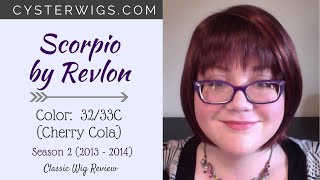 CysterWigs Wig Review Scorpio by Revlon Color 3233C Cherry Cola S2E67 2014 [upl. by Laura]