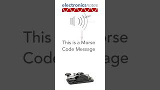 Morse Code  Explained in 30 Seconds [upl. by Nuahsar101]