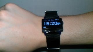 DIY Digital Wristwatch [upl. by Euqilegna]