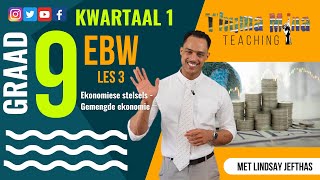 Gr9 EBW  Kwartaal 1 Les 3  Ekonomiese stelsels  Gemengde ekonomie [upl. by Chinua117]