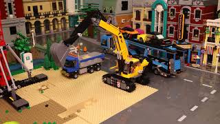 Lego City Construction Crew Updates the Lego City [upl. by Bik]