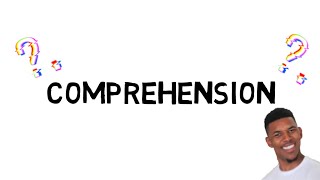 Quick Wins for Comprehension  English Comprehension tips [upl. by Muller]