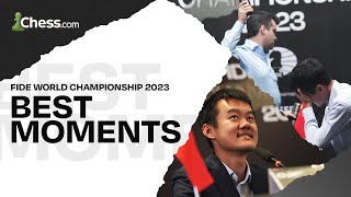 The Best Moments From The FIDE World Championship [upl. by Northey]