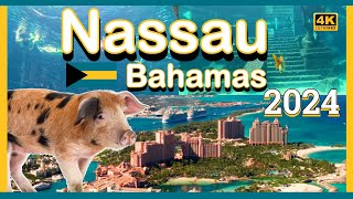 Nassau Bahamas Travel Guide  Beaches Boat Tours Atlantis Baha Mar [upl. by Peursem]