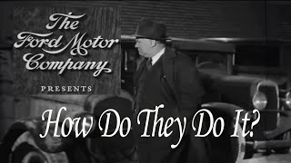 Ford Motor Company Presents How Do They Do It 1939 Dealer Film On Selling The New Ford Car [upl. by Lrak793]