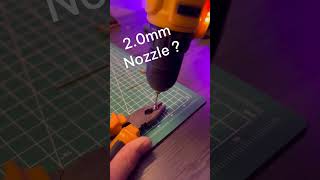 3d printer 20mm nozzle test [upl. by Peednama]