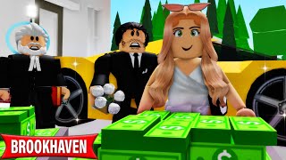 I MARRIED MY RICH BOSS FOR HIS MONEY ROBLOX MOVIE CoxoSparkle2 [upl. by Mazur]