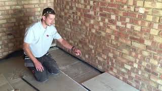 Installing a chipboard floating floor with TP Building [upl. by Anilys]