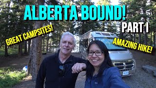 Alberta Bound Part I Lake amp Riverside RV Camping [upl. by Nairam]