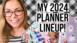 BIG CHANGES 🤯  My 2024 Planner Lineup [upl. by Ahsenra]