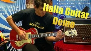 Italia Maranello Classic Guitar Demo Nevada Music UK [upl. by Naujek]