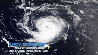 NOAA Releases Updated 2023 Atlantic Hurricane Season Outlook [upl. by Yenittirb]